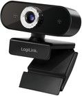 LogiLink Pro Full HD USB-webkamera med mikrofon