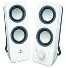 Logitech Z200 2.0 Speaker System - Hvit