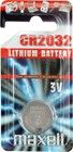 Maxell knappcellebatteri CR2032 1-pakke
