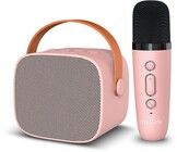 maXlife Bluetooth Karaoke Hyttaler MXKS-100 - Rosa