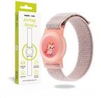 Mobile Origin AirTag Stropp Rosa Einhorn