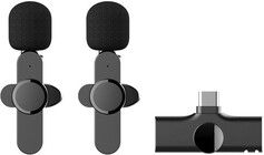 Moobio K5 Dual Wireless Lavalier-mikrofon med USB-C