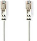 Nedis hvit nettverkskabel Cat 5e