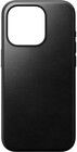 Nomad Modern Horween Leather Case (iPhone 15 Pro) - Svart