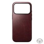 Nomad Modern Horween skinndeksel (iPhone 17 Pro)