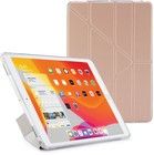 Pipetto Origami Metallic Case (iPad 10.2) - Rose gull