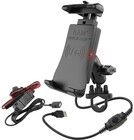 RAM Mount Quick-Grip Waterproof Wireless Charging Handlebar Mount