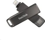 SanDisk iXpand Luxe - USB-minne med Lightning & USB-C - 64GB