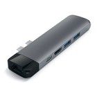 Satechi USB-C Pro Hub Adapter with Ethernet - Gr