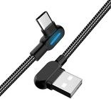 SIGN Vinklet USB-A til USB-C-kabel