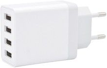 SiGN Wall Charger 4xUSB-A