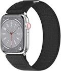 SwitchEasy Flex Woven Nylon Loop (Watch 49/46/45/44/42mm) - Svart