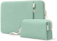 Tomtoc A23 Laptop Sleeve with Accessory Jelly Pouch (Macbook Pro 14) - Turkis