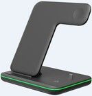 �delagt emballasje: Moobio Tr�dl�s Laddstation 3-i-1 15W med 1 Qi-plass