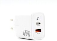 Moobio Skadet emballasje: Vegglader 45W USB-C og USB-A GaN PD