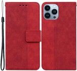 Trolsk Lommebokdeksel med Stropp Geometrisk M�nster (iPhone 15 Pro)