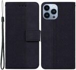 Trolsk Lommebokdeksel med Stropp Geometrisk M�nster (iPhone 15 Pro)