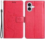 Trolsk Imprint Flower Wallet (iPhone 16)