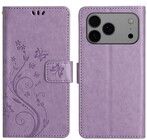 Trolsk Imprint Flower-lommebok (iPhone 17 Pro Max)