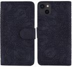 Trolsk Imprint Mandala lommebok (iPhone 13 mini) - Svart