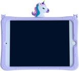 Trolsk Kids Case with strap ? Cute Purple Unicorn (iPad 9,7)