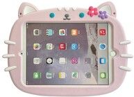 Trolsk Kids Case med stropp - Pink Cat (iPad 10,2/Pro 10,5)