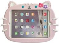 Trolsk Kids Case med stropp - Pink Cat (iPad 11/iPad 10,9 (2022))