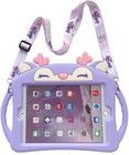 Trolsk Kids Case with strap - Purple Deer (iPad 9,7)