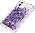 Trolsk Liquid Glitter -deksel - Dreamcatcher (iPhone 12 mini)