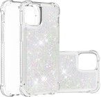 Trolsk Liquid Glitter Case - Hearts (iPhone 13) - Slv