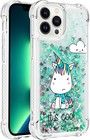 Trolsk Liquid Glitter -deksel - Det er kult (iPhone 13 Pro)