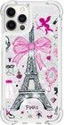 Trolsk Liquid Glitter Deksel - Paris (iPhone 15 Pro Max)