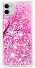 Trolsk Liquid Glitter -deksel - Rosa (iPhone 11)