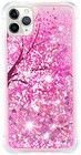 Trolsk Liquid Glitter -deksel - Rosa (iPhone 11 Pro Max)