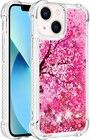 Trolsk Liquid Glitter Deksel - Rosa (iPhone 15)