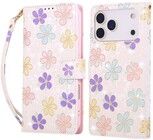 Trolsk Lommebokdeksel - Blomster RFID-blokkerende (iPhone 17 Pro Max/18 Pro Max)