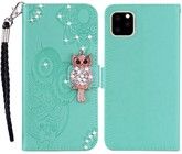 Trolsk Lommebokdeksel Strass - Ugle (iPhone 14 Pro Max)