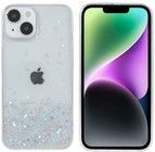 Trolsk Mobildeksel med Flytende Glitter - Stjernehimmel (iPhone 14)