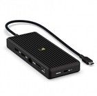 Unisynk 12-porter USB-C Hubb 8KPRO 100W - Svart