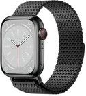 WiWU Domino Stainless Watch Band (Watch 42/41/40/38mm) - Svart