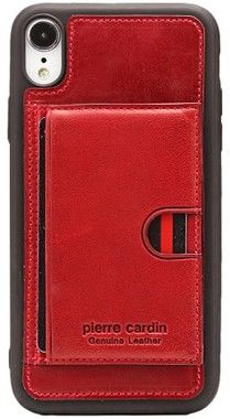 Pierre Cardin Leather Stand Cover (iPhone Xr)