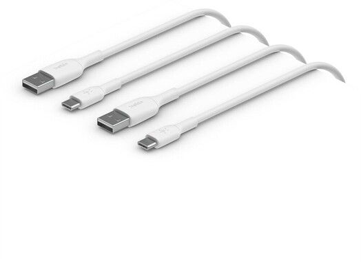 Belkin Boost Charge USB-A to USB-C Cable - 2-pack