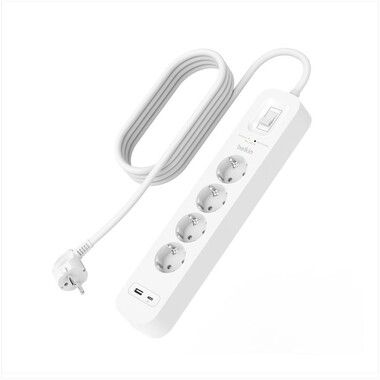 Belkin Connect Surge Protector 4 Outlet with USB-C and USB-A