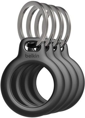 Belkin Secure Holder with Key Ring (AirTag) - 4-pack