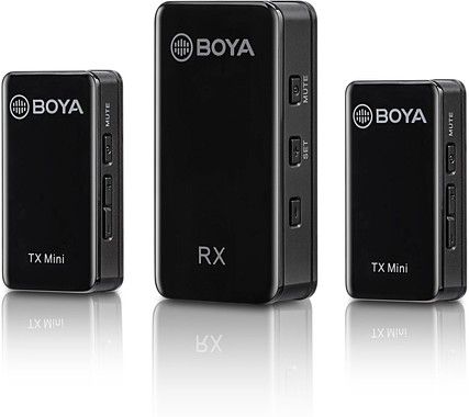 Boya BY-XM6-S2 Mini 2x Wireless Microphone 3,5mm