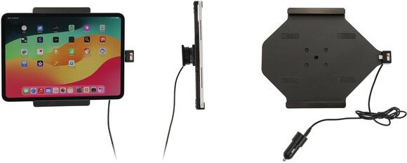 Brodit Aktiv hllare med USB-kabel och cigg-adapter 721409