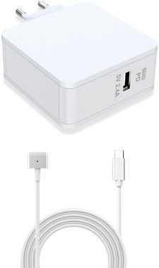 CoreParts 90W MagSafe 2-laddare med USB-C