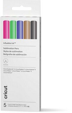 Cricut Infusible Ink Markers 0,4mm 5-pack