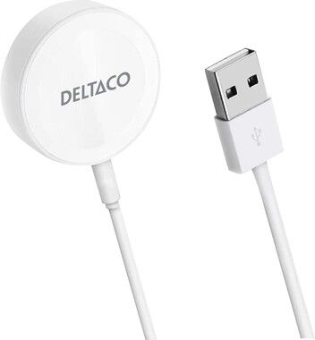 Deltaco Apple Watch-laddare USB-A