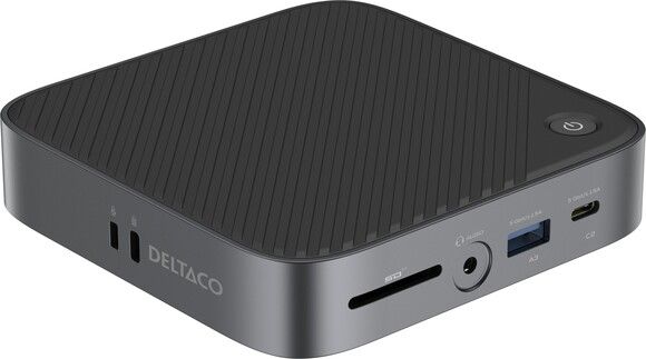 Deltaco USB-C Dual Dockning Station 